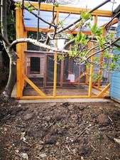 Walk In Chicken Run And Chicken Coop Hen House Water-Resist Cover Fox Proof