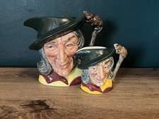 Royal Doulton Small/Miniature Vintage “Pied Piper” Toby Jugs - D6462 & D6514
