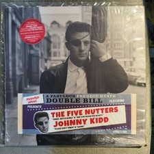 A Freddie Heath Double Bill Johnny Kidd Vinyl Record 10" The Five Nutters CD EP