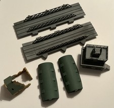 1/72 1/76 Buildings Built Airfield  Airfix Pontoon Bridge RAF Control Tower WW2