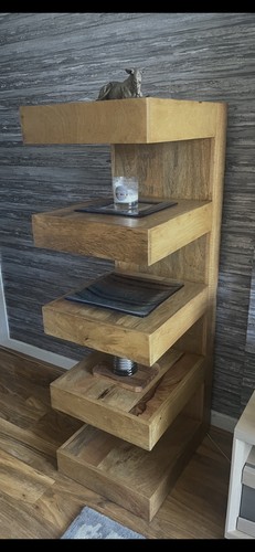Tier open shelving unit - open,