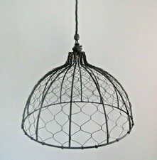 LARGE 14 inch Metal Wire light