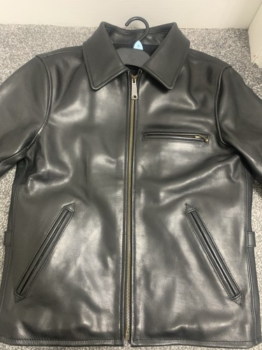 Men leather biker - men's,