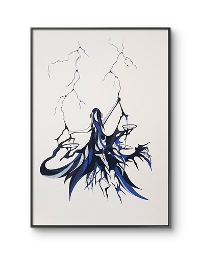 Modern minimalist wall art - wall,