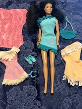 Disney Pocahontas Doll Vintage 1995 Mattel Outfits & Accessories
