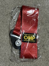 OMP Red Racing Tow Strap For