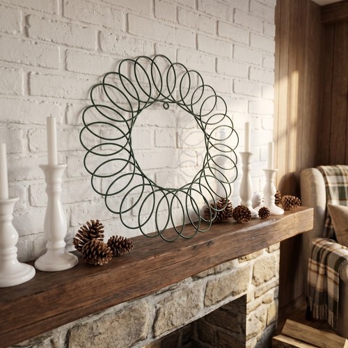 Metal christmas card holder - metal,
