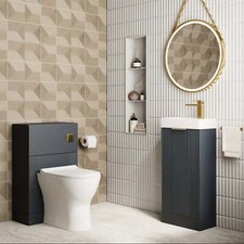 Deco cloakroom bathroom - bathroom, suite