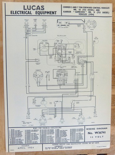 Original lucas commer 7 - original,