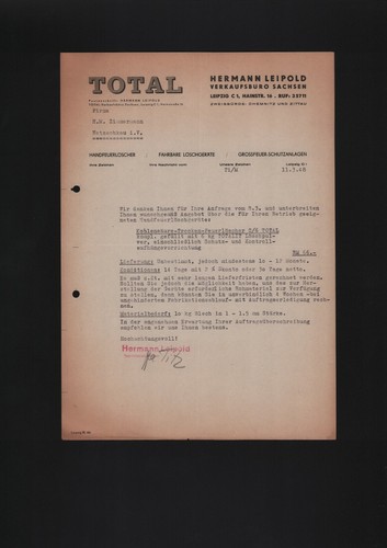 Leipzig letter 1948 total - 1948,,