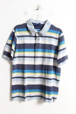 Leeds United Mens Striped Polo Shirt -Multi -Size Small S (N1)