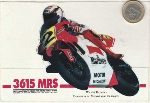 Stickers moto marlboro - moto.,