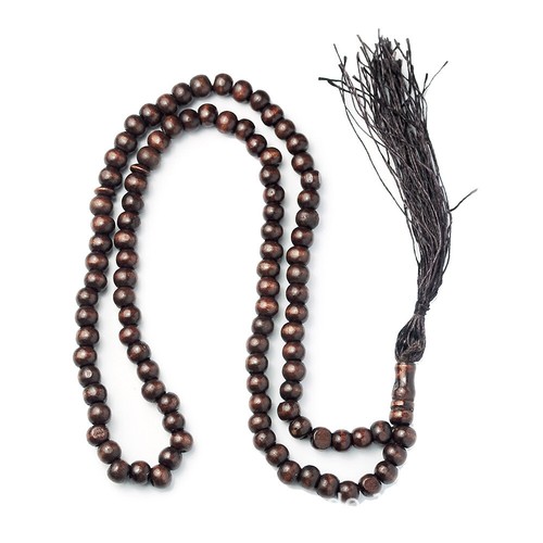 Wood tasbih prayer beads - beads, 99