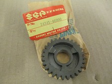 Nos Suzuki RM80 1978 Fourth Driven Gear 24341-46900