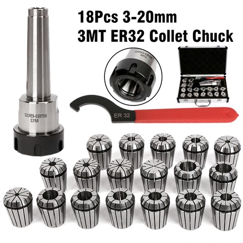 Er32 mt3 collet chuck set - er32,