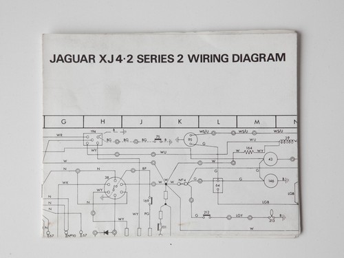 Jaguar xj4 series wiring - 2,