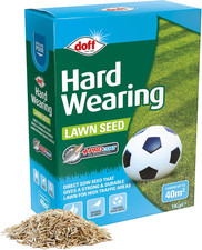 Hard Wearing Lawn Seed 1KG Fast Growing Grass Patch Repair Garden Turf