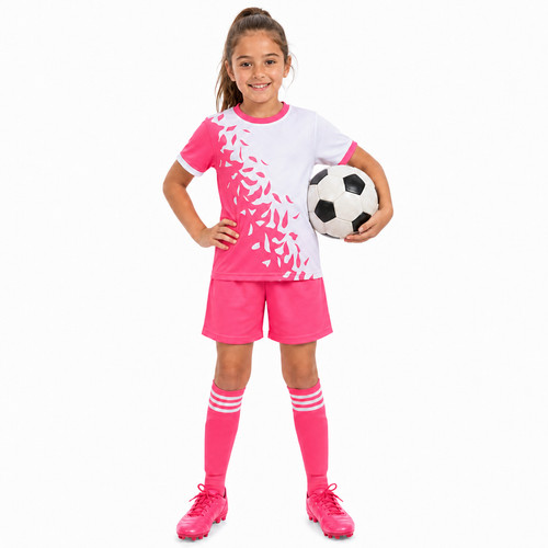 Piece girls football kit for - 3-piece,