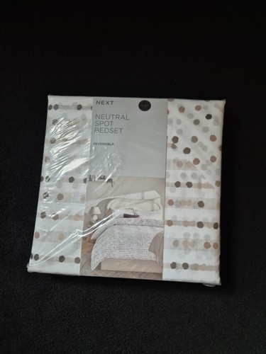 Next double duvet bedset white - next,