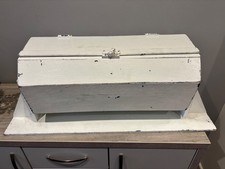 Vintage Large Tombola Drum For Raffle Ballot Box Made From Wood With Base