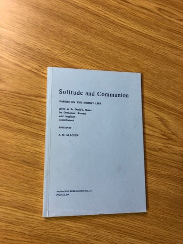 Solitude and communion a - by,