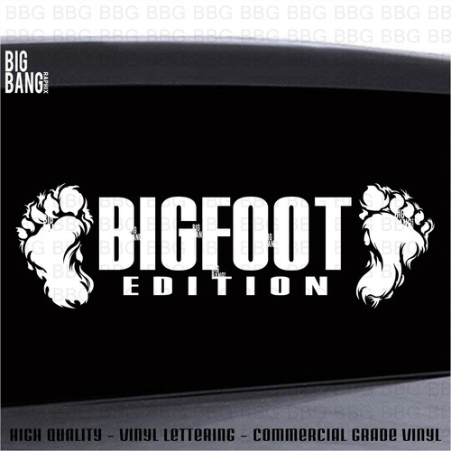 Bigfoot edition decal - bigfoot, sticker