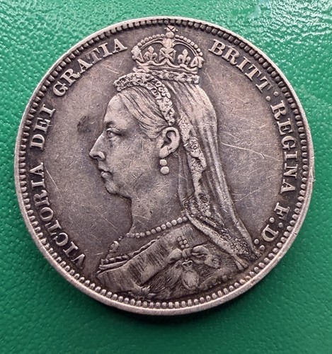 1891 queen victoria silver - 1891,