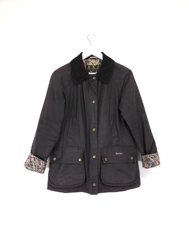 Barbour printed beadnell wax - printed,