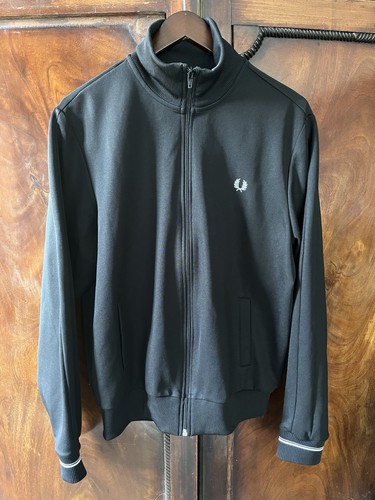 Fred perry black zip - perry,