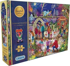 Gibsons 1000pcs Enchanted Christmas Jigsaw Puzzles Adult Family Fun RelaxingMind