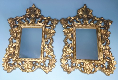 Pair rococo look - pair, of