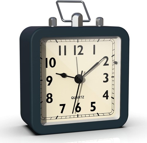 Analogue alarm clock square - alarm,