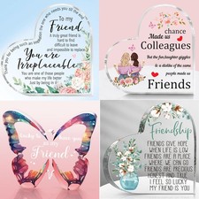 Best Friend Heart Plaque
