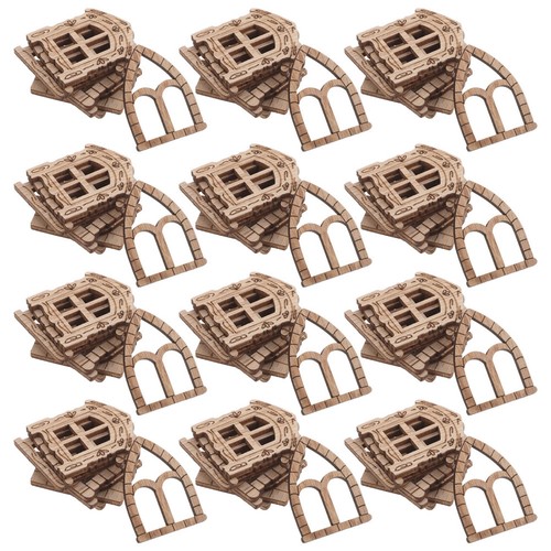 100pcs miniature wooden fairy - 100pcs,