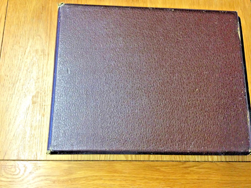Vintage loose leaf - , accounts