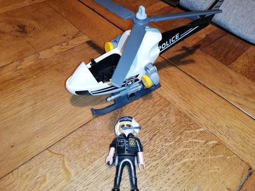Playmobil police helicopter - playmobil,