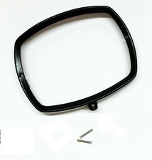 Lambretta GP/DL Alloy Headlight Lamp Rim Black With Fixings