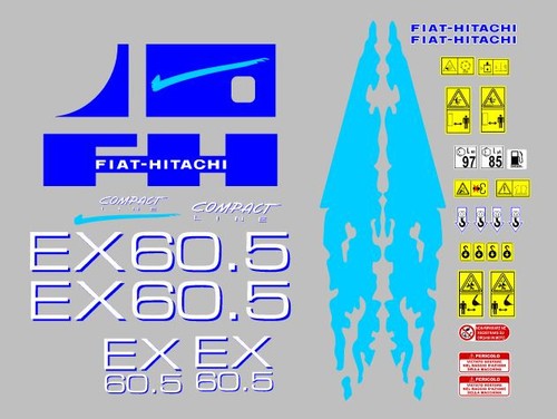 Fiat hitachi 5 adhesive - ex,