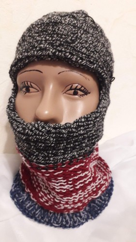 New handknit wool blend - wool,