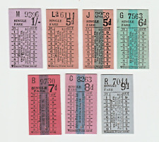 7 Bus Tickets Jersey Motor Transport Co.