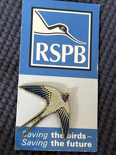 Rspb swallow pin badge - pin,