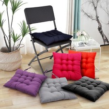 4pcs Chair Seat Pads Cushions Tie on Dining Garden Room Kitchen Chair Cushion