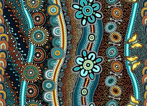 Pannotia oasis fabrics - by, teal