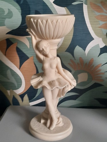 Alabaster statue ballerina - ,