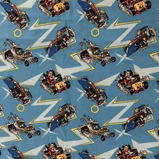 Disney Race Car Fabric Mickey