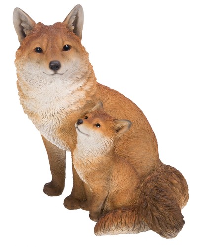 Mother fox cub - mother, lifelike