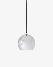 &Tradition Topan VP6 chrome Silver Pendant Light With Cable Fitting.