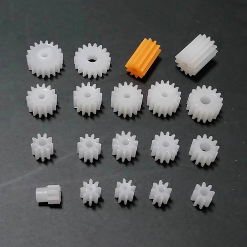 Plastic motor spindle gear - plastic,