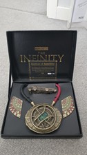 Marvel Dr Strange Replica Prop - Eye Of Agamotto, Cloak Pins & Sling Ring /7000