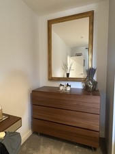 Bo Concept Lugano Walnut Bedroom Chest Of Drawers  RRP £1389